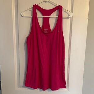 Asics Hot Pink Racerback Athletic Tank